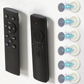 Resim 3/6 set Manyetik Duvar Kancaları, Kolay Kurulum, Kaybolmaz Uzaktan Kumanda & Buzdolabı Mıknatıs Tutucu, Cilalı Yüzey, Moda Tarzı, Duvara Monte, Plastik Malzeme, Ev Düzenleyici Aksesuarlar, Kullanışlı Kancalar 