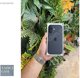 Resim Apple iPhone 16 İkinci El YD | 128 GB | Siyah 