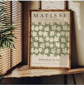 Resim Fark Tanıtım Matisse Çerçevesiz Poster, Modern Dekoratif Çerçevesiz Poster, Tablo, Matisse-15, 21 x 30 
