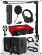 Resim markentegra Referans Stüdyo Kayıt Paketi: Mikrofon & Kart 