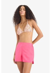 Resim DeFacto Regular Fit Deniz Şortu-Fall in Love T5639AZ24SMPN615 Pembe 