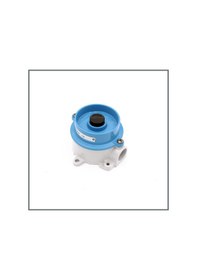 Resim Palazzoli Wall-Mounting Push Button In Aluminium 1X1/2" 10A 