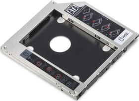 Resim Cd-127 Sata 12.7 Mm Notebook Ssd Hdd Yuvası Compaxe