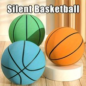 Resim Sessiz Basketbol Seti, 5 ve 7 Boyut, TPU Malzeme, İç Mekan Kullanımı İçin Ultra Sessiz, Gençler İçin Mükemmel Tatil Hediyesi, Çeşitli Renklerde - Mavi, Yeşil, Sarı 
