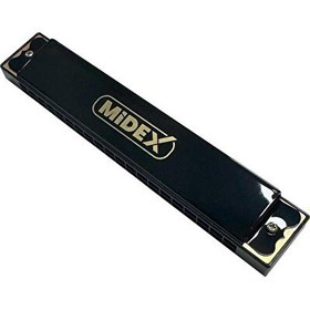 Resim Midex HN-20BK Siyah 20 Delikli Mızıka 