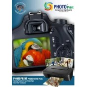 Resim Photo Print Hp Officejet 6970 All-In-One Yazıcı Için 50 Adet A4 Parlak Çift Taraflı Fotoğraf Kağıdı 135 Gram ( Mürekkepli Yazıcılar Için) 