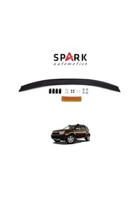 Resim Dacia Duster 2010-2017 Yıl Aralığı Uyumlu Kaput Rüzgarlığı 3mm Siyah 