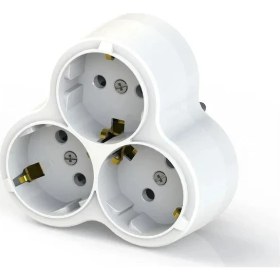 Resim Timsal Üçlü Golyat Topraklı Fiş -Priz Çocuk Korumalı 