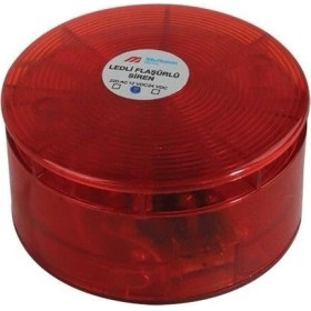 Resim Ledli Flaşörlü Elektronik Siren 220V 
