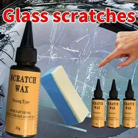 Resim Geliştirilmiş Çok Fonksiyonlu Araç Camı ve Lens Çizik Onarım Kiti – Araba camları, yan aynalar, saat lensleri, gözlükler, şişe kapakları ön cama vb. için uygun tamir seti 