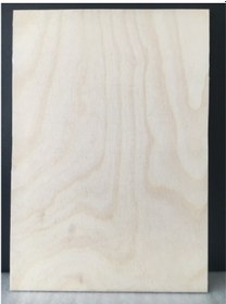 Resim Huş Kontraplak - A5 Ebat 5 Adet 6 Mm (Yakma-Dağlama-Hobi) 