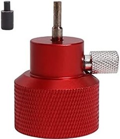 Resim TOPINCN Gaz Tankı Adaptörü, Kamp Için Metal Propan Doldurma Konektörü, Sızdırmaz Tasarım, Standart Propan Tanklarıyla Uyumlu, Airsoft Oyunları Için 