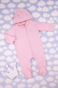 Resim Puppis Baby Kız Bebek Patikli Lüx Penye Tulum 