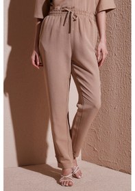 Resim Fashion Friends Bayan Pantolon 25y0550k1 Bej Bej 