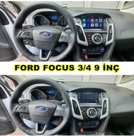 Resim Ford Focus 3/4 2012/2018 Ekran İçerde 9 İnç 8-64 Pro Model Qled Ekran 9" 