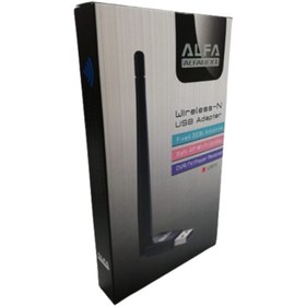 Resim OEM AUFA Antenli Wireless Adaptör Kablosuz Ağ Pc Wifi Alıcı Usb 