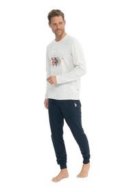 Resim U.S. Polo Assn. U.s Polo 18832 Erkek Pijama Takım 001 