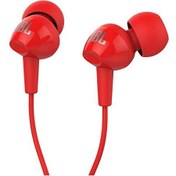 Resim JBL C100SI KULAK İÇİ KULAKLIK KIRMIZI 