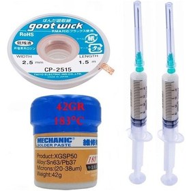 Resim Mechanic Krem Lehim 183c 42g Lehim Toplama Ve Lehim Emme Teli 2,5 