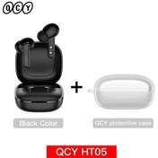 Resim Qcy Ht05 Anc Kablosuz Kulaklık 40db Gürültü Bluetooth 5.2 Kulaklık 6 Mic Enc Hd Ht05 Black With Case Brezilya 