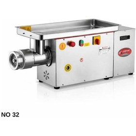 Resim Çağdaş No 32 Dıştan Soğutmalı Paslanmaz Kıyma Makinesi 220v 