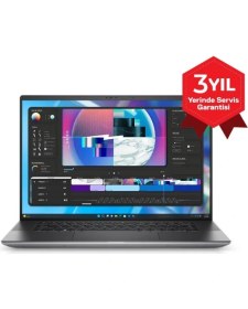 Resim Binbir Göz Bilgisayar Dell M5680 XCTOP5680EMEA-VP-2 I7-13800H 16GB 512GB SSD 6gb Rtx A1000 16" OLED Touch WIN11PRO Mobıle Ws 