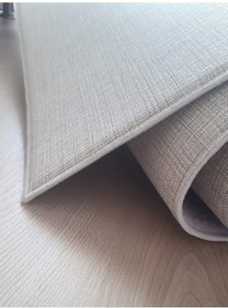 Resim Ay-Kız Tay Tüyü Kaymaz Deri Taban Çocuk Halısı Çok Renkli 