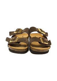 Resim Terlik Kadın 17d8 Frau Velour-s T.moro Dark Brown Koyu Kahverengi 