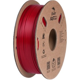 Resim Creality Ender Fast PLA Ates Kırmızı Filament 1.75mm 1kg 