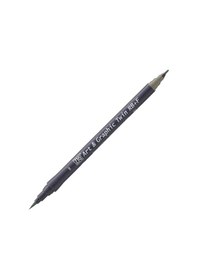 Resim Zig Art&Graphic Twin Rb+F Çift Uçlu Çizim Kalemi 085 Green Gray 