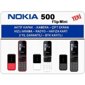 Resim Nokia 500 Ithalatçı Firma Garantili Siyah 