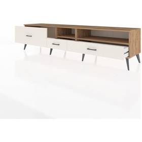 Resim Hyperion Tv Ünitesi 2 Raflı 3 Çekmeceli 220x44x51 Çam-çam/aytaşı Atlas Çam/aytası - Atlas Çam 