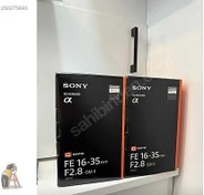 Resim SONY 16-35mm F2.8 GM II-SIFIR-GARANTİLİ-TAKSİT-TAKAS-CİNEGOdan 