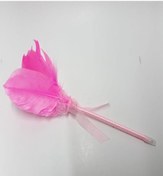 Resim Fuşya Tüylü Kalem 35 CM 