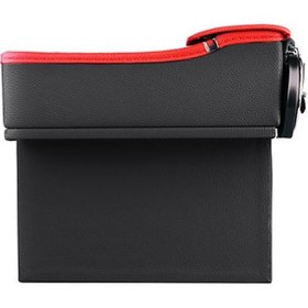 Resim Samdoo Araç İçi Deri Çok Amaçlı Saklama Kutusu - Telefon, Anahtar, Bardak İçin Pratik Çözüm 