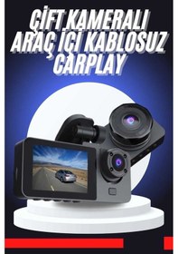 Resim Zenvia Carplay Fotoğraf Ve Video Kaydedici Araç İçi Kamera Ekranlı Znv2026 