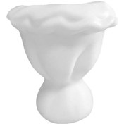 Resim Suntek Hidroponik Çiçek Vazosu Masa Ortası Yatak Odası Beyaz 