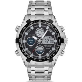 Resim Joefox Jfx.1603-0008-blck Erkek Kol Saati Gümüş 