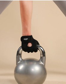 Resim BGA Kadın spor halter eldiveni fitness yoga bisiklet egzersiz eldiveni stadart beden 