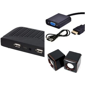 Resim EYEPC Monitörü Tv Yapmak için Gerekenler Çevirici Set Hoparlör Dahil 