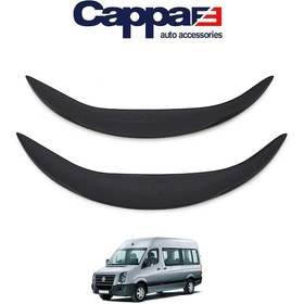 Resim Cappafe Volkswagen Crafter Arka Teker Kaplama Abs 2 Parça Mat 