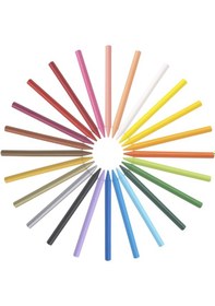 Resim Bic Kids Plastidecor Silinebilir Elleri Kirletmeyen Pastel Boya 24 Renk 