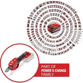 Resim Esranın Dünyası Einhell Akülü Budama Makası Ge-Ls 18 Li-Solo Power X-Change (18 V, Li-Ion, 28 Mm'ye Kadar Dal Kalınlığı, Baypas Bıçakları, Emniyet Şalteri, Yumuşak Sap, Akü ve Şarj Cihazı Dahil Değildir) 