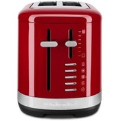 Resim KitchenAid Manuel Kontrollü 2 Dilim Ekmek Kızartma Makinesi Empire Red 5KMT2109 