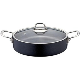 Resim Evimsaray Zest Gusto Granit Efektli Kısa Tencere 24 CM 