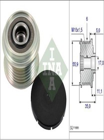 Resim İna 535022210 Alternator Kasnagi (VW TOUAREG 11-14 AUDİ A4 08-15 A6 09-18) (WK445766) 