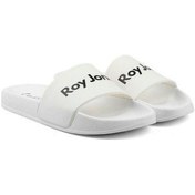Resim Roy Jones Summery Slide Erkek Beyaz Günlük Terlik 8100 Beyaz 