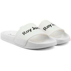 Resim Roy Jones Summery Slide Erkek Beyaz Günlük Terlik 8100 Beyaz 