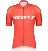 Resim SCOTT RC PRO SS KISA KOL FORMA FIERY RED/WHITE/XL 