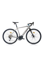 Resim Carraro Gravel Ge 5.0 520h 11 Vites E5000 Grx810 Hd Mat Gümüş-siyah-mavi Elektrikli Gravel Bisiklet 